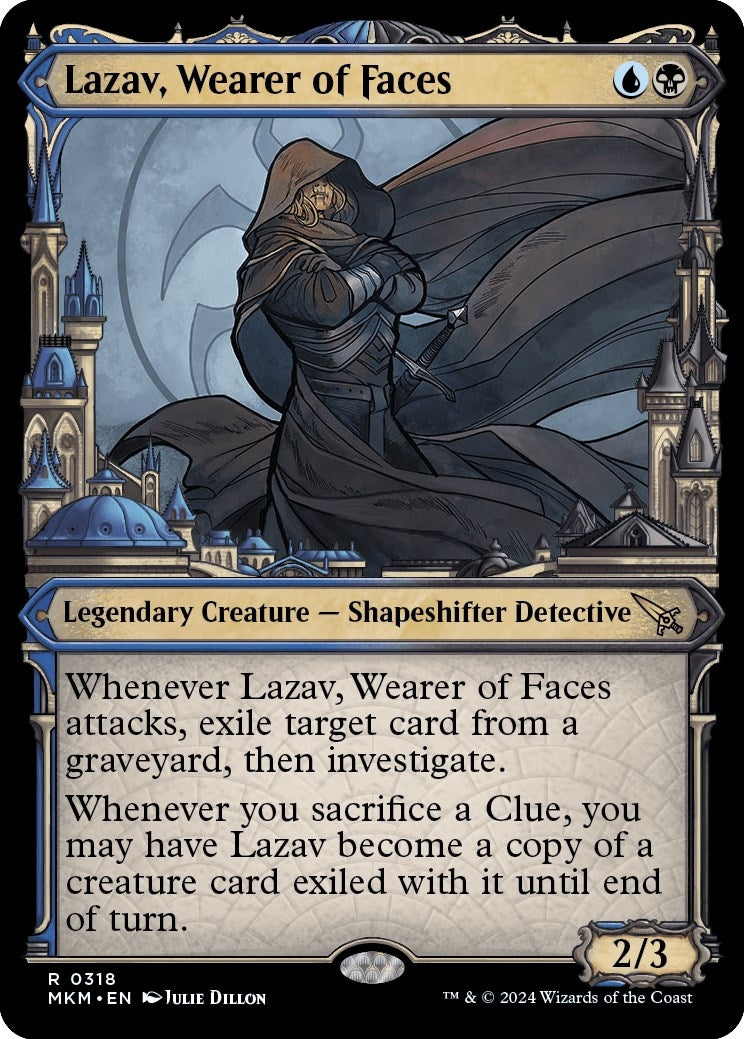 Lazav, Wearer of Faces (Showcase) (0318) (318) (MKM)