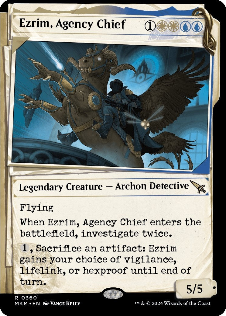 Ezrim, Agency Chief (Showcase) (360) (MKM)