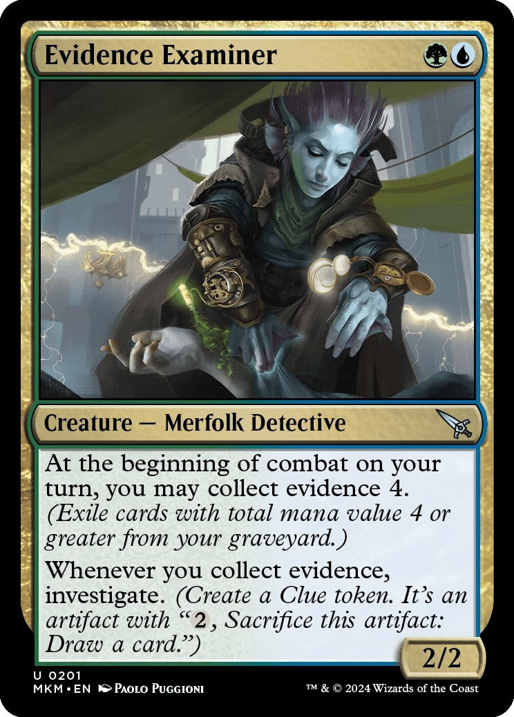 Evidence Examiner (201) (MKM)