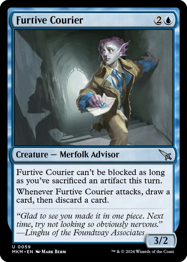 Furtive Courier (59) (MKM)