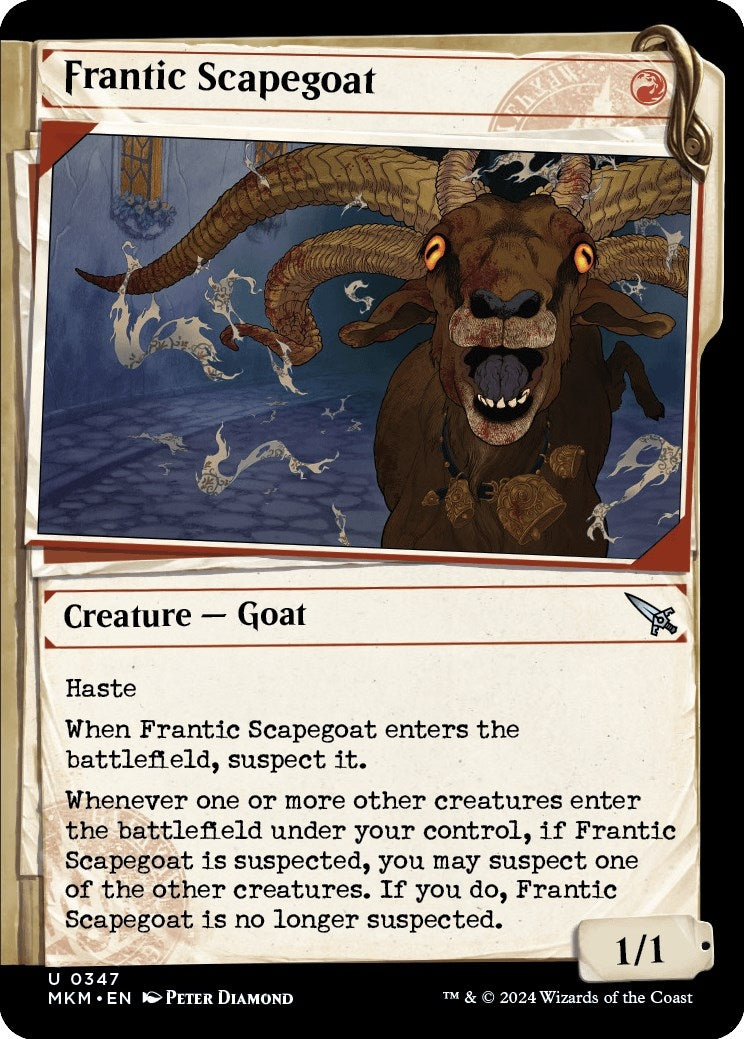 Frantic Scapegoat (Showcase) (347) (MKM)