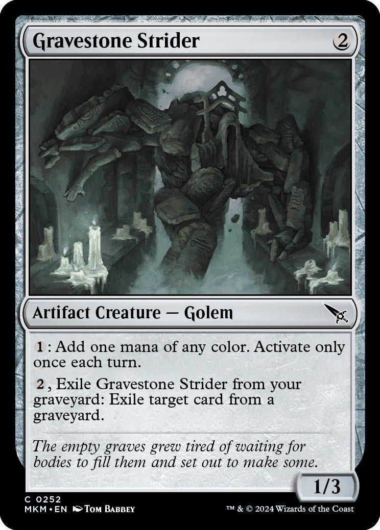 Gravestone Strider (252) (MKM)