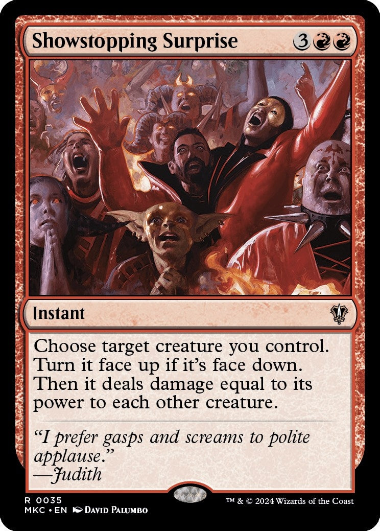 Showstopping Surprise (35) (MKC)