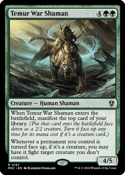 Temur War Shaman (187) (MKC)