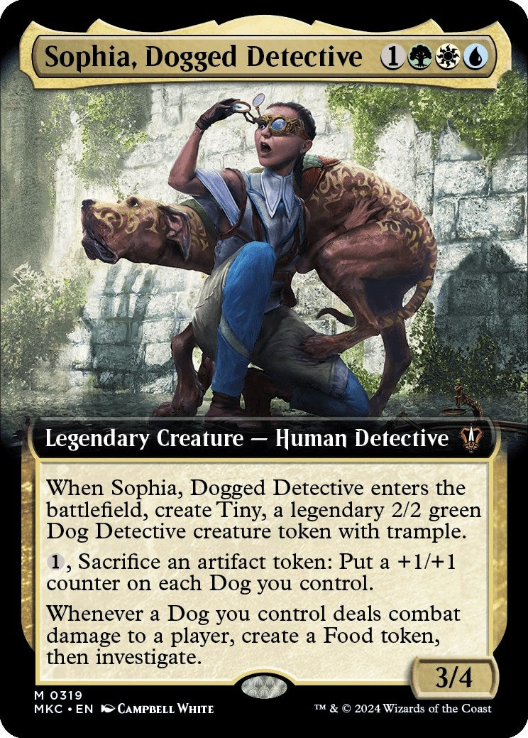 Sophia, Dogged Detective (Extended Art) (319) (MKC)