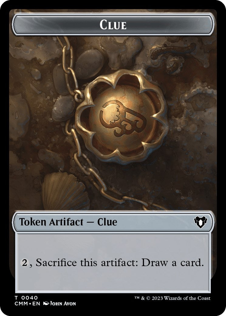 Clue // Construct (0041) Double-Sided Token (40 // 41) (CMM)