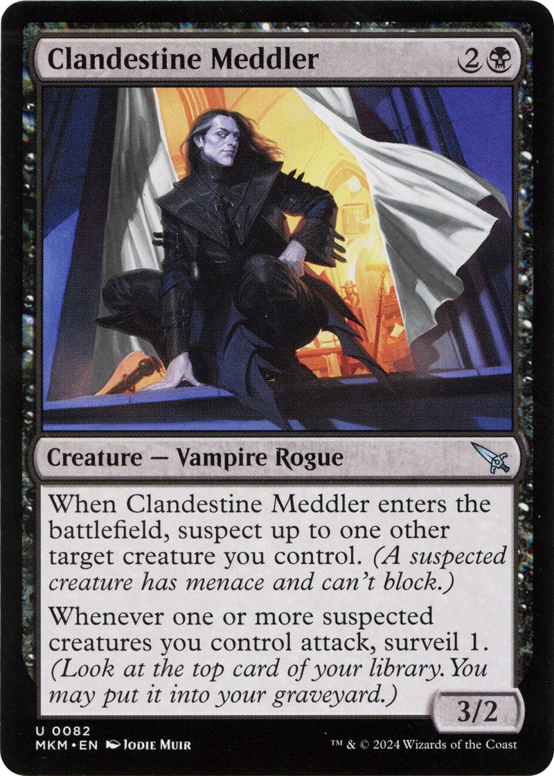 Clandestine Meddler (b) (82) (MKM)