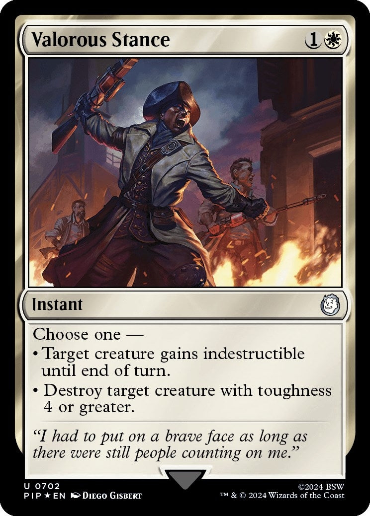Valorous Stance (Surge Foil) (702) (PIP)