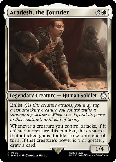 Aradesh, the Founder (Surge Foil) (537) (PIP)