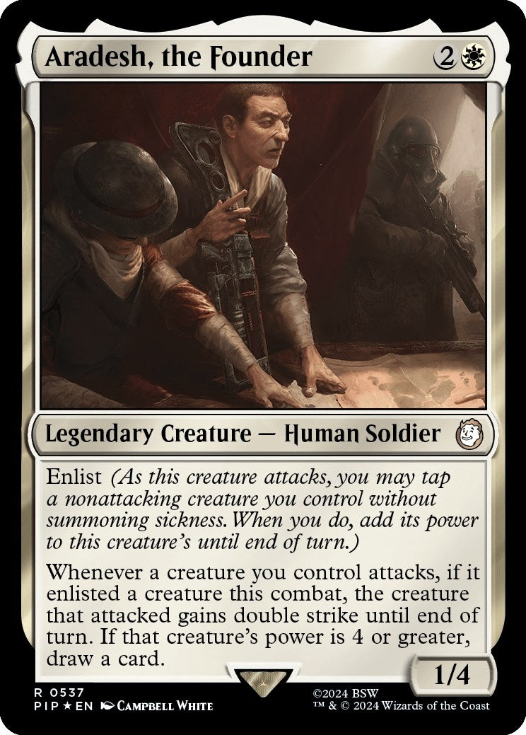 Aradesh, the Founder (Surge Foil) (537) (PIP)