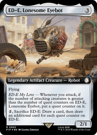 ED-E, Lonesome Eyebot (Extended Art) (Surge Foil) (960) (PIP)