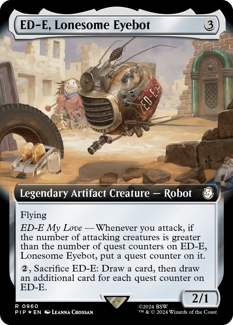 ED-E, Lonesome Eyebot (Extended Art) (Surge Foil) (960) (PIP)