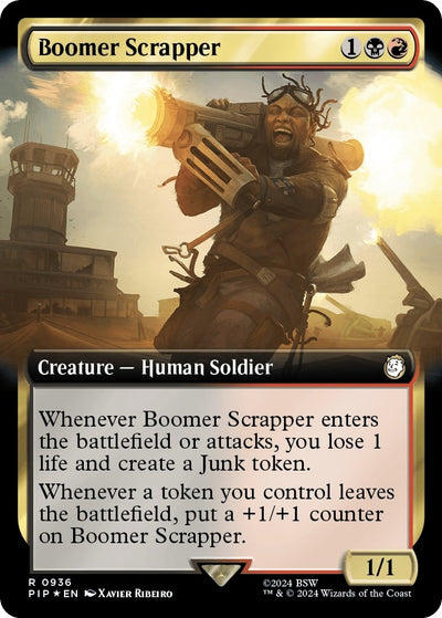 Boomer Scrapper (Extended Art) (Surge Foil) (936) (PIP)