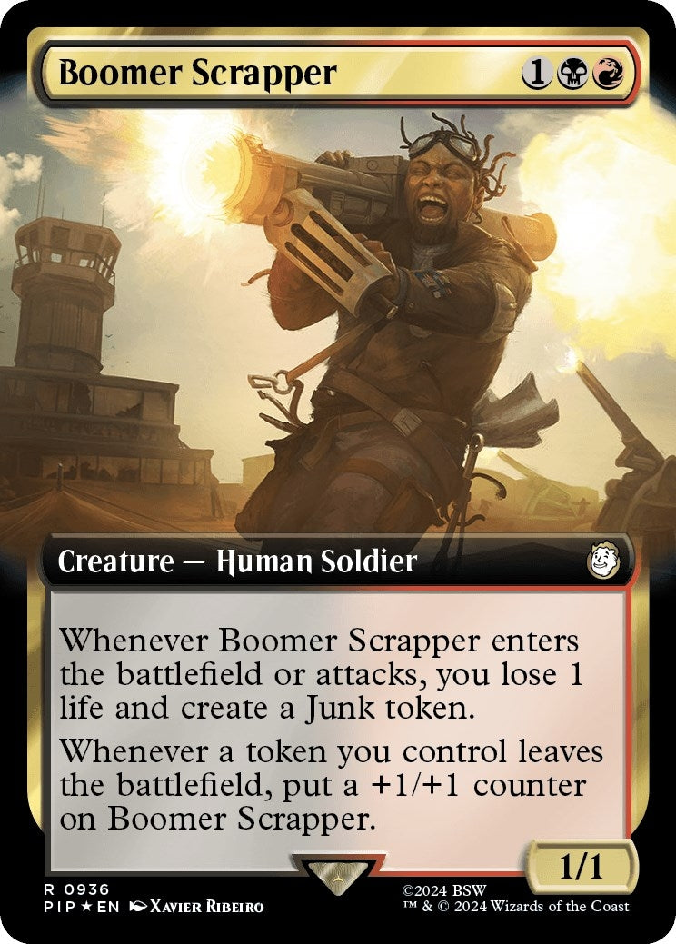 Boomer Scrapper (Extended Art) (Surge Foil) (936) (PIP)