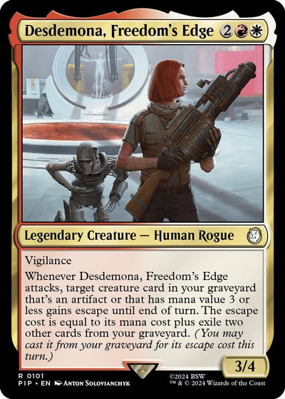 Desdemona, Freedom's Edge (101) (PIP)