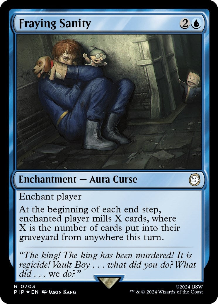 Fraying Sanity (Surge Foil) (703) (PIP)