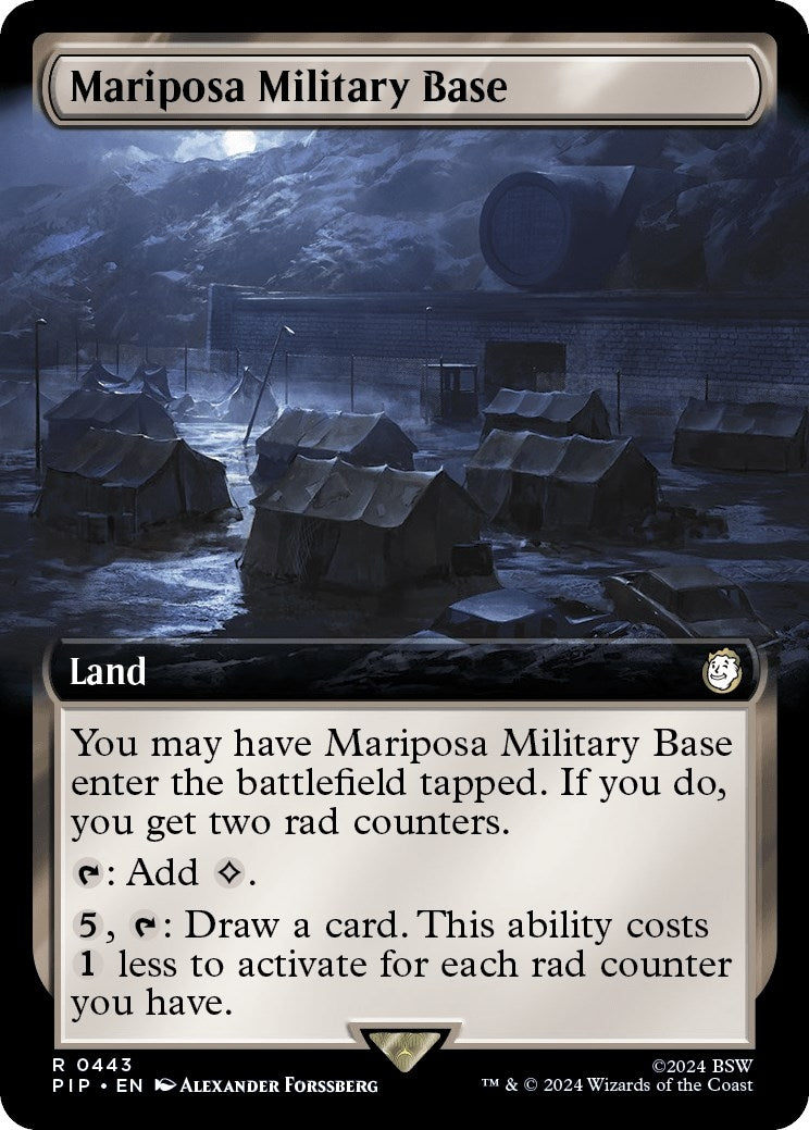 Mariposa Military Base (Extended Art) (443) (PIP)
