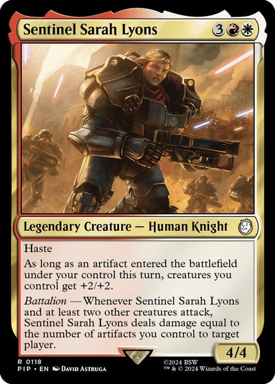 Sentinel Sarah Lyons (118) (PIP)