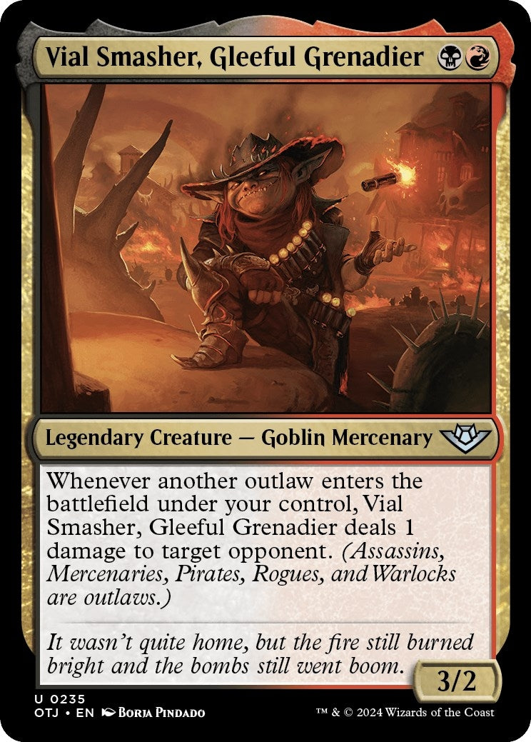 Vial Smasher, Gleeful Grenadier (235) (OTJ)