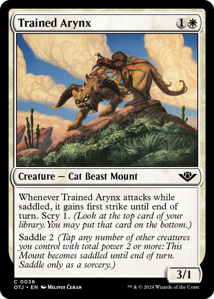 Trained Arynx (36) (OTJ)