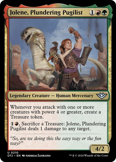 Jolene, Plundering Pugilist (210) (OTJ)