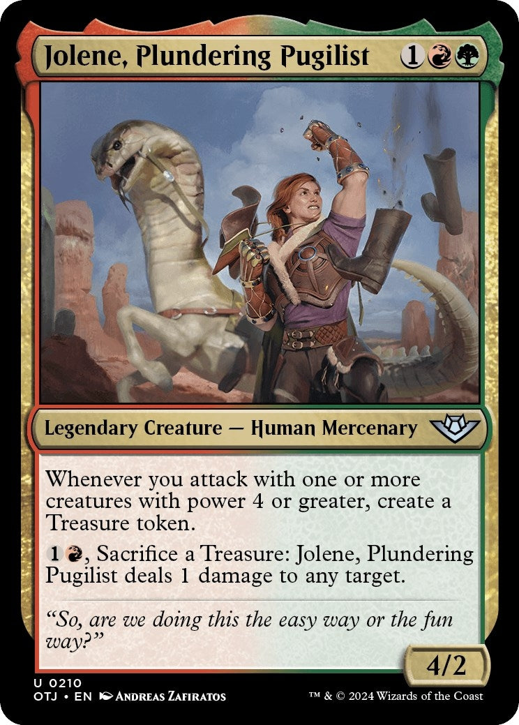Jolene, Plundering Pugilist (210) (OTJ)