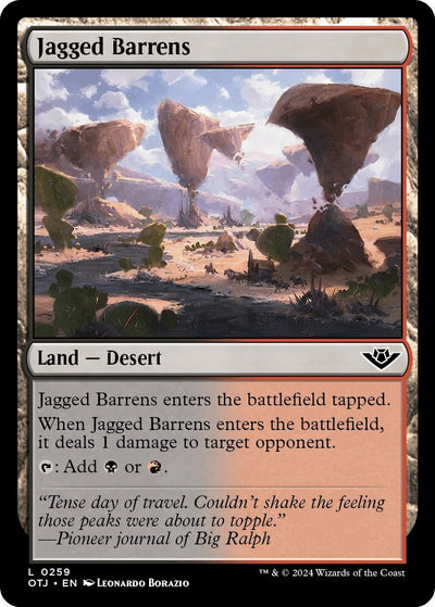 Jagged Barrens (259) (OTJ)