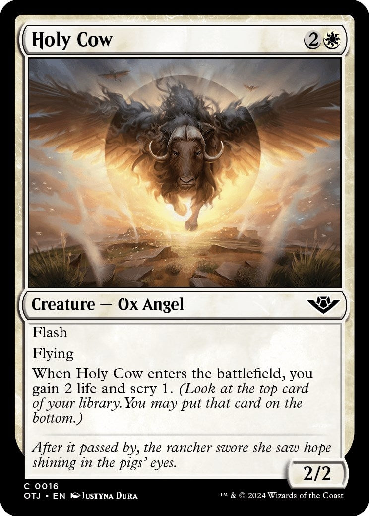 Holy Cow (16) (OTJ)
