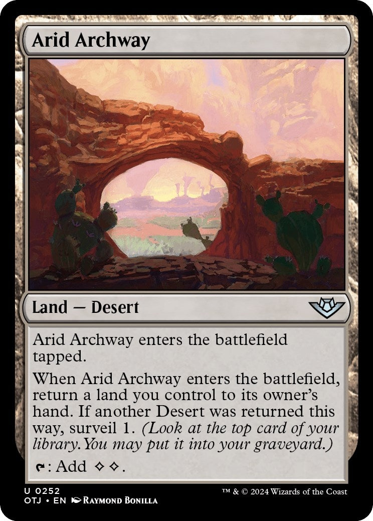 Arid Archway (252) (OTJ)