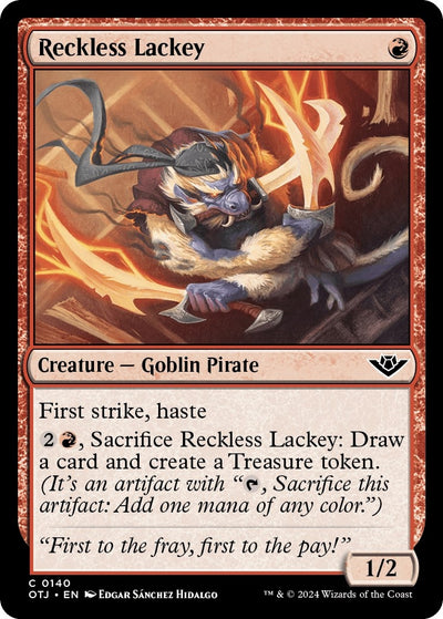 Reckless Lackey (140) (OTJ)
