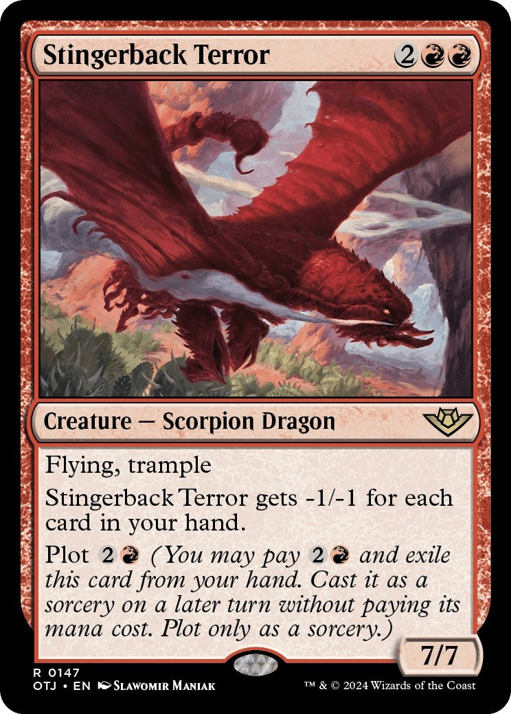 Stingerback Terror (147) (OTJ)