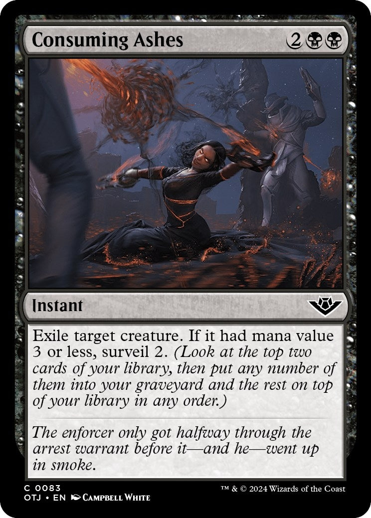 Consuming Ashes (83) (OTJ)