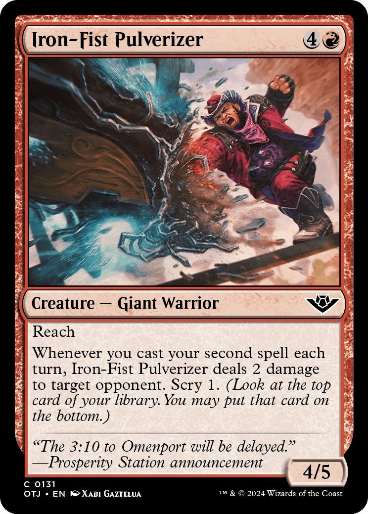 Iron-Fist Pulverizer (131) (OTJ)