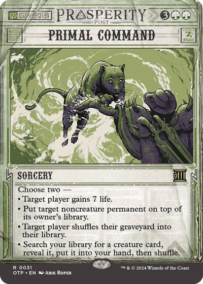 Primal Command (31) (OTP)