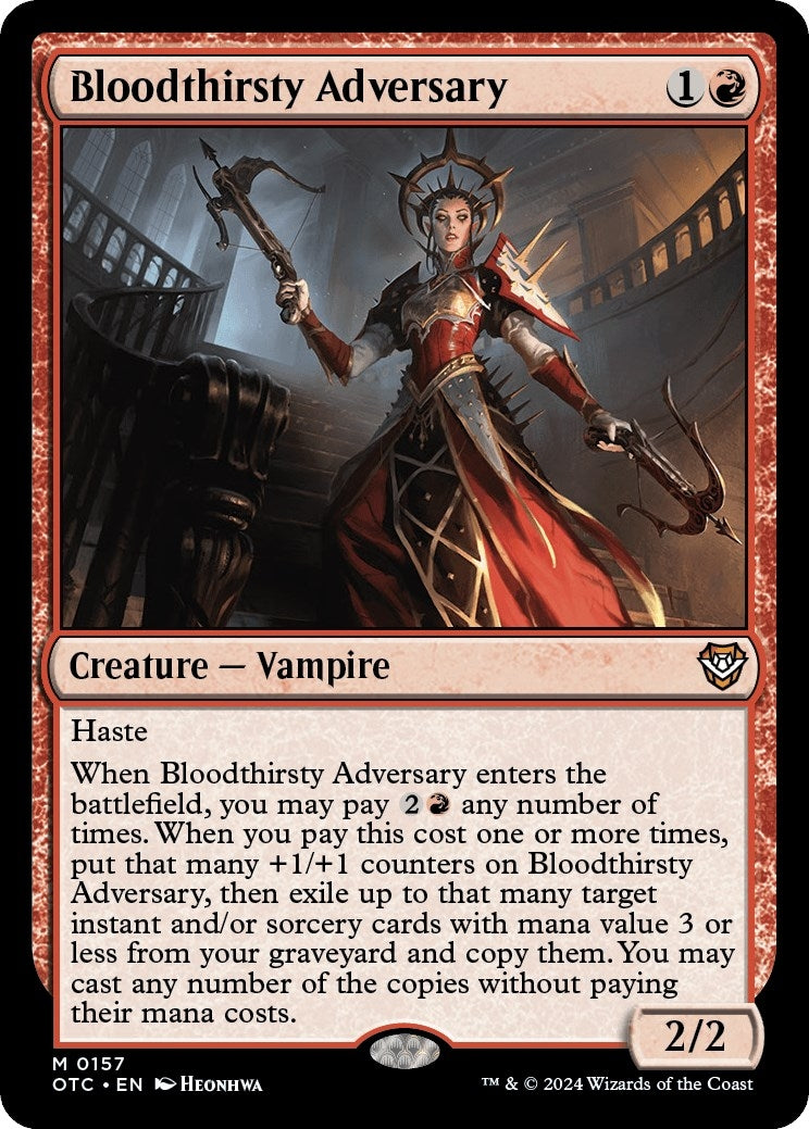 Bloodthirsty Adversary (157) (OTC)