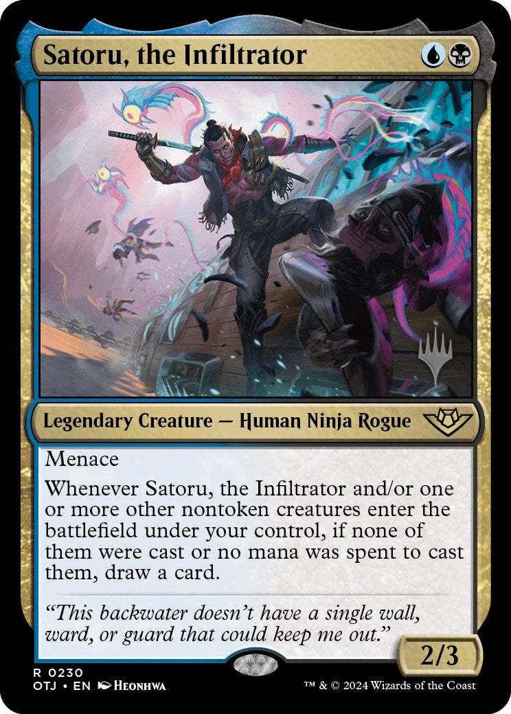Satoru, the Infiltrator (230) (PPOTJ)