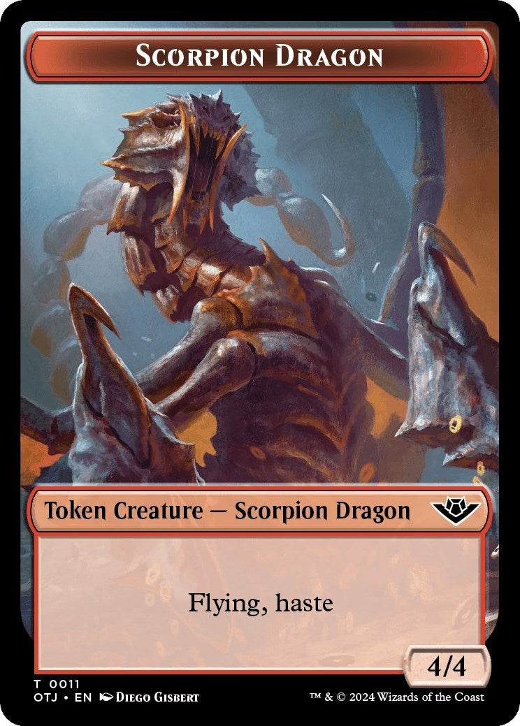 Scorpion Dragon Token (11) (OTJ)