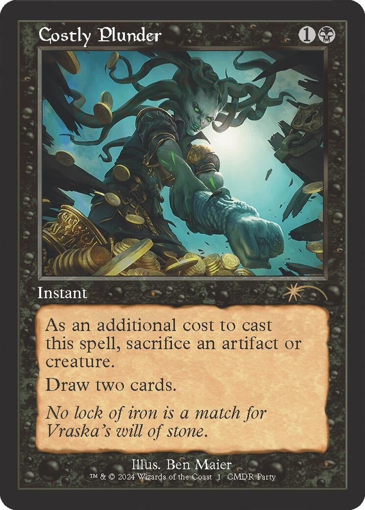Costly Plunder (Retro Frame) (1) (WPN)