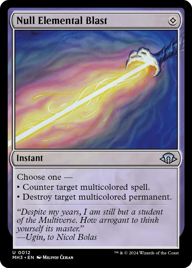 Null Elemental Blast (12) (MH3)