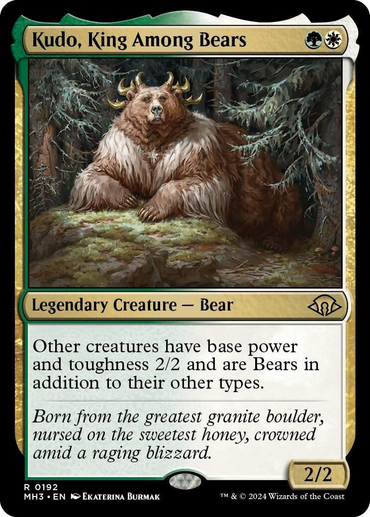 Kudo, King Among Bears (192) (MH3)