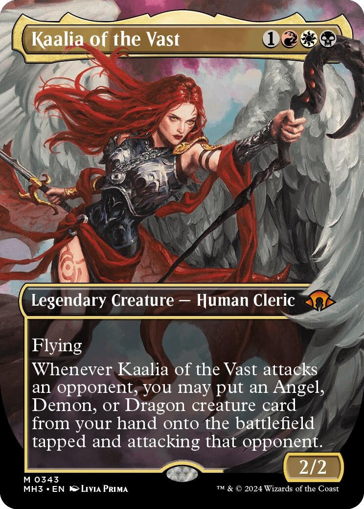 Kaalia of the Vast (0343) (Borderless) (343) (MH3)