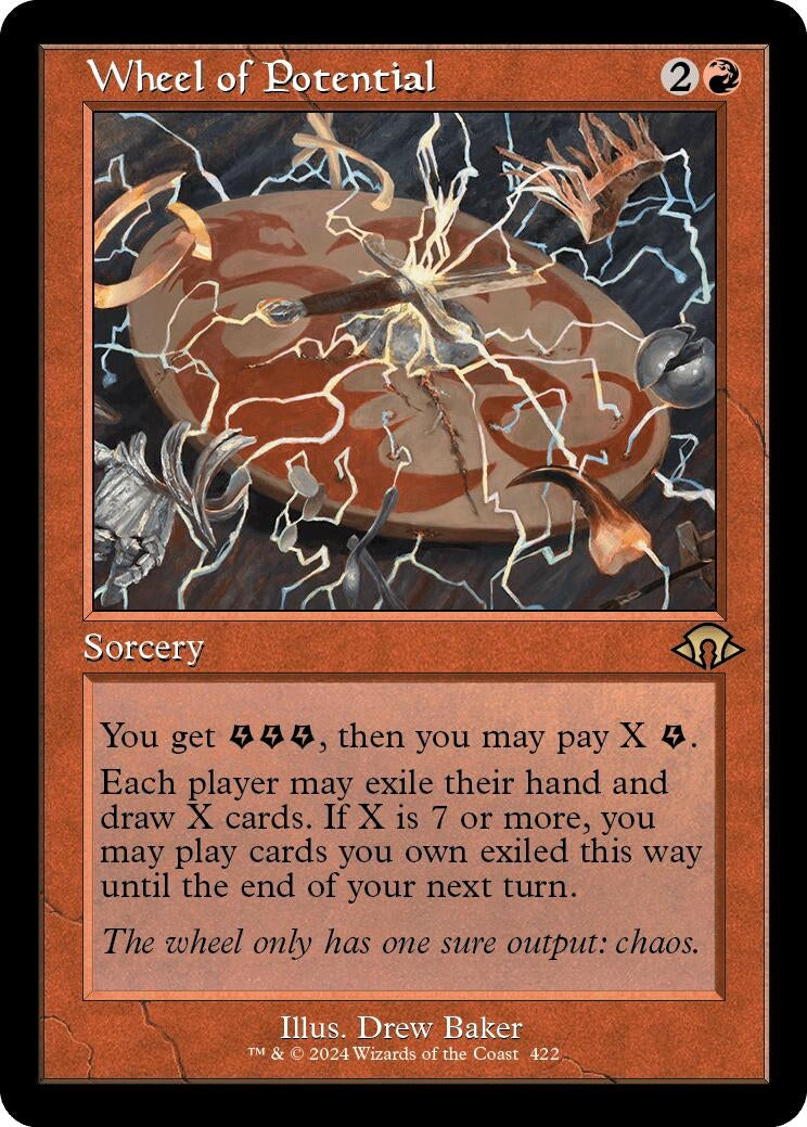 Wheel of Potential (Retro Frame) (422) (MH3)