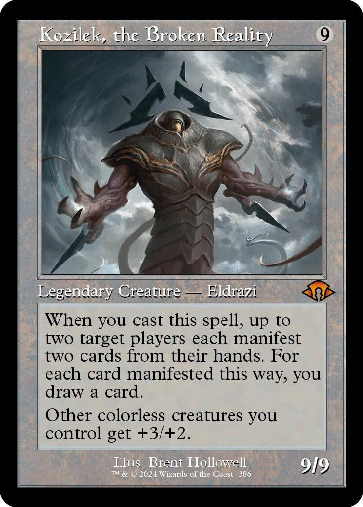 Kozilek, the Broken Reality (Retro Frame) (386) (MH3)
