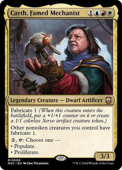 Cayth, Famed Mechanist (6) (M3C)