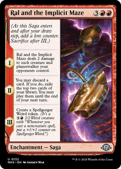 Ral and the Implicit Maze (132) (MH3)