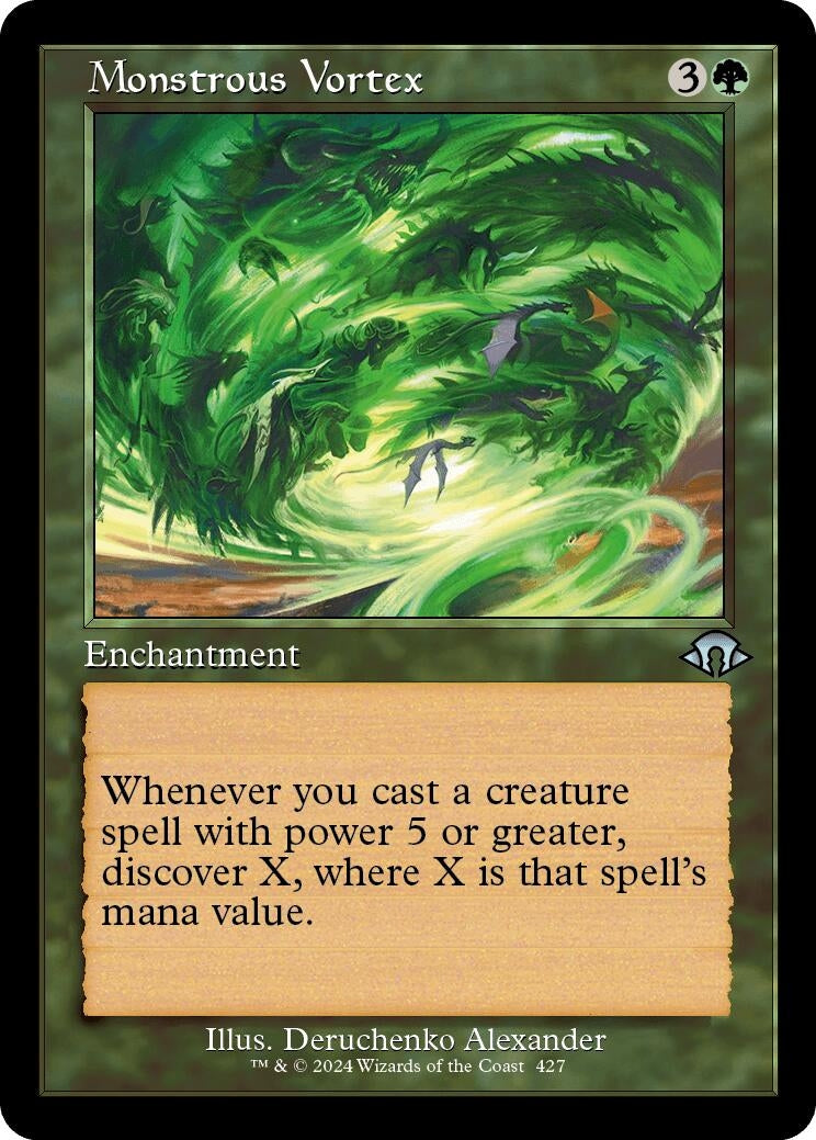 Monstrous Vortex (Retro Frame) (427) (MH3)