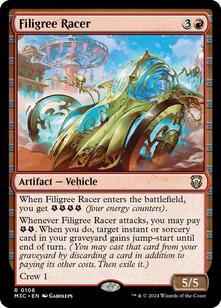 Filigree Racer (108) (M3C)