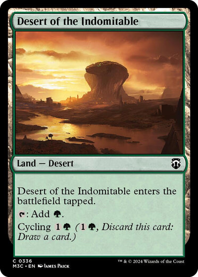 Desert of the Indomitable (336) (M3C)