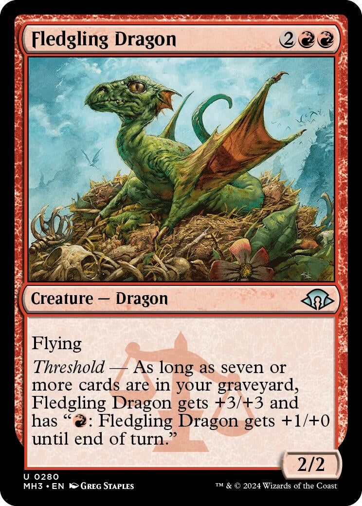 Fledgling Dragon (280) (MH3)