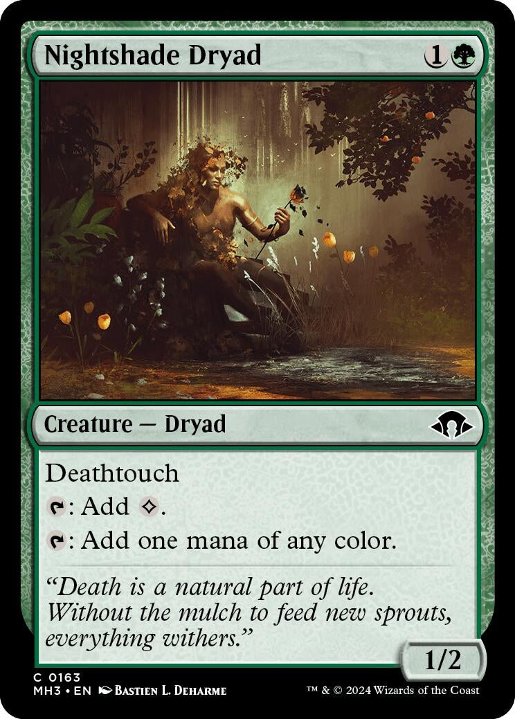 Nightshade Dryad (163) (MH3)